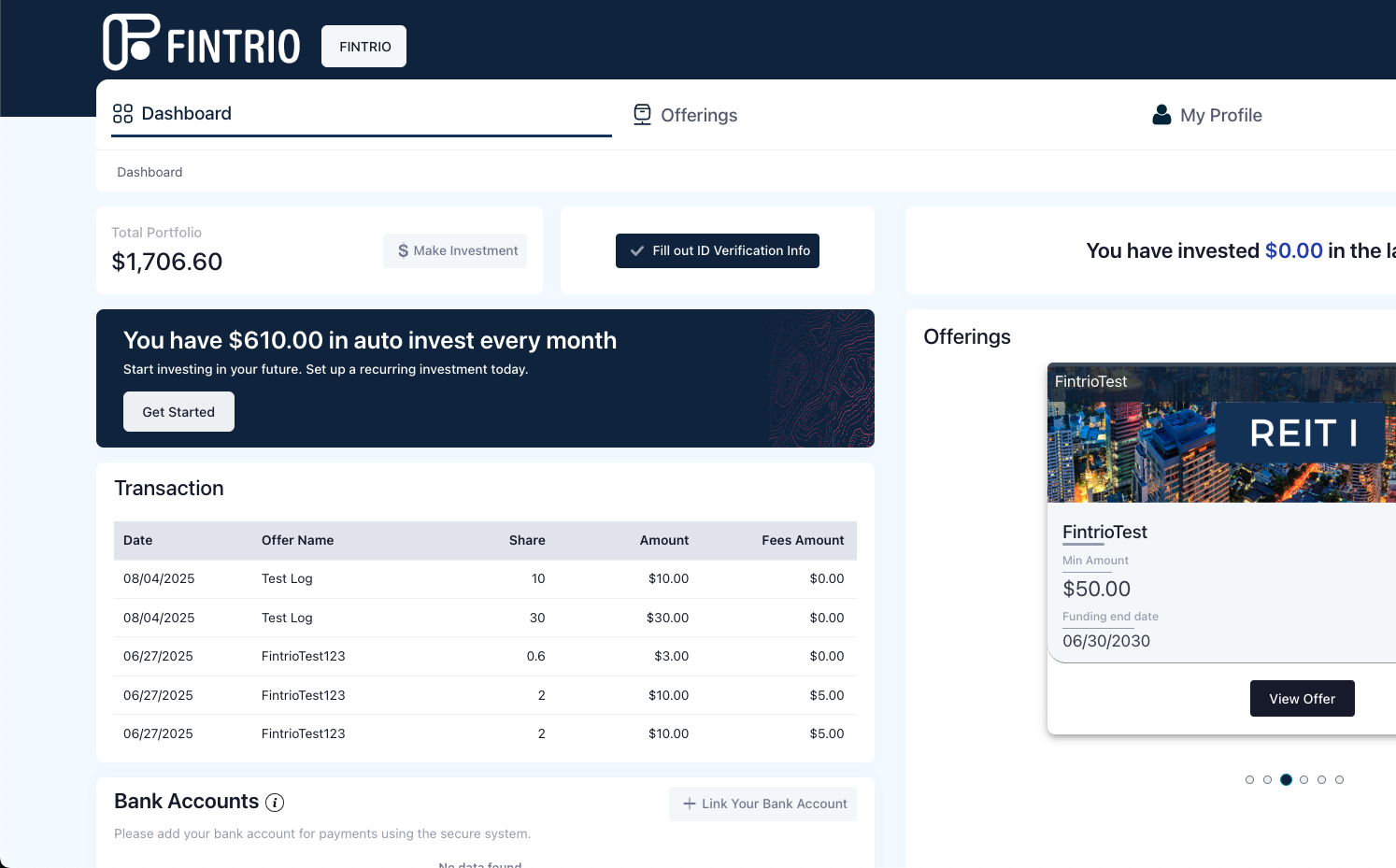 Invester Protal Image